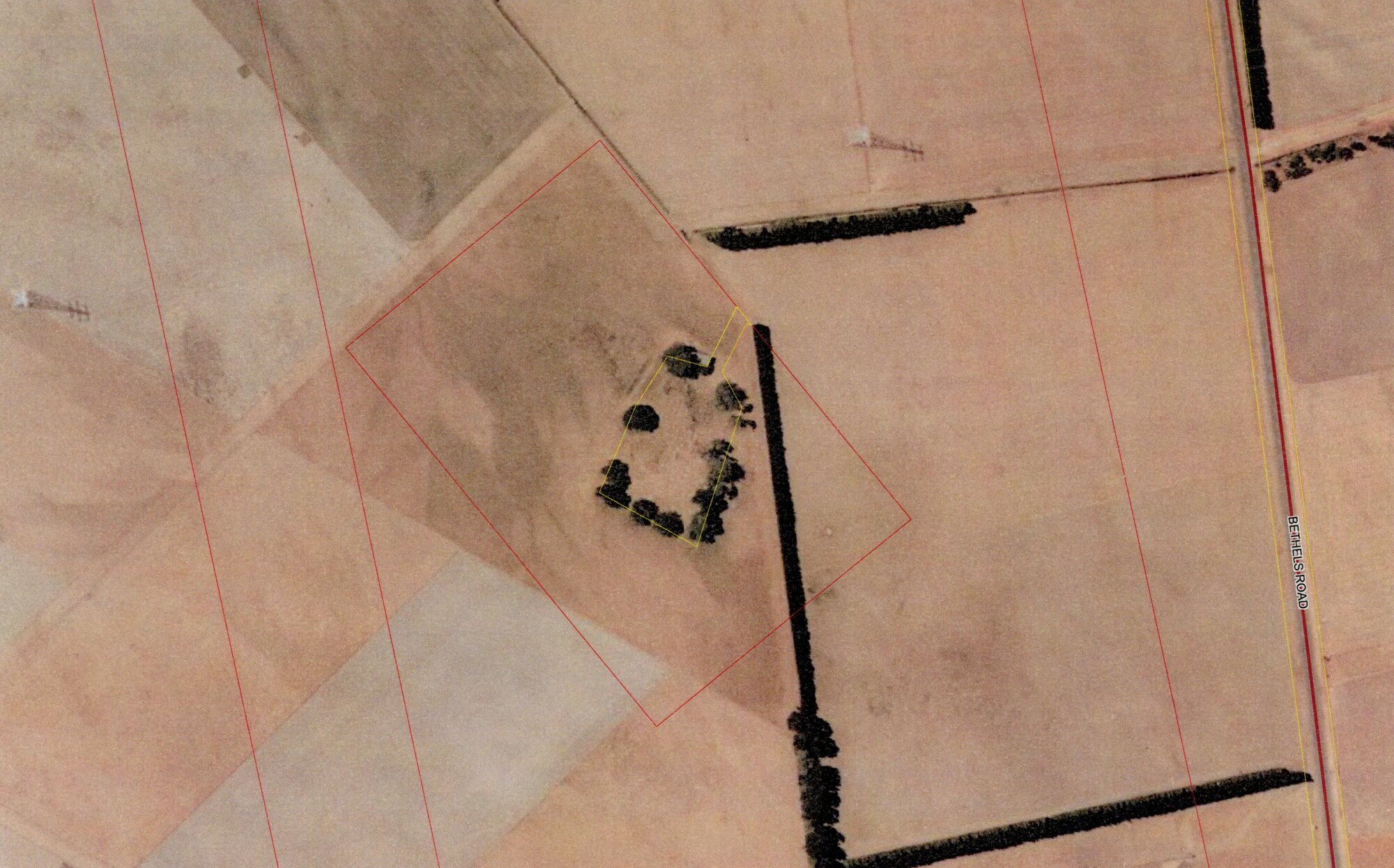 Aerial view of Burnham