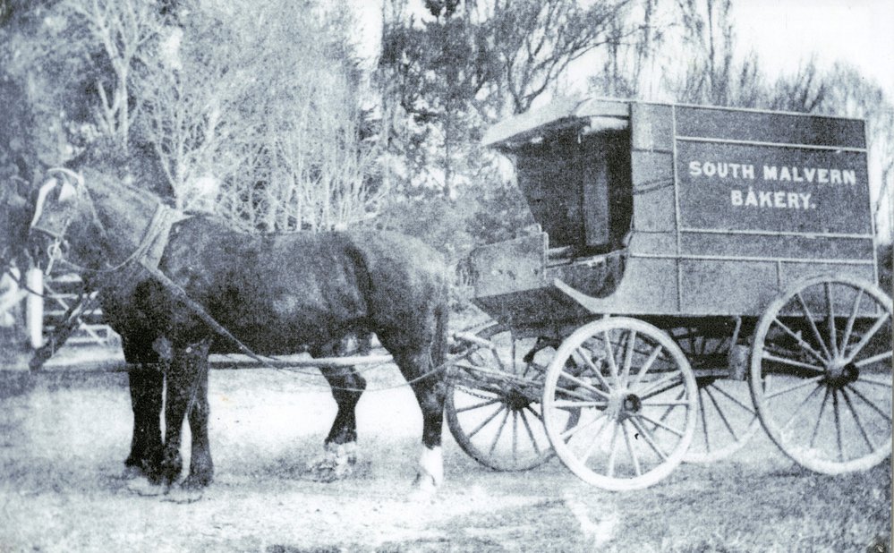 South Malvern Bakery horse and cart