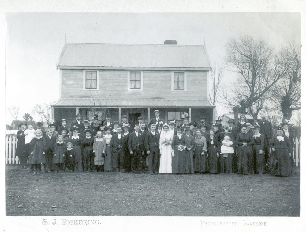 Wedding at the Simpson house