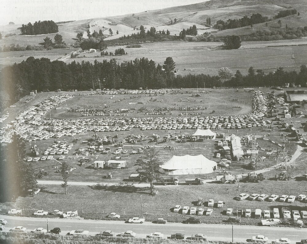 Aerial view of the Malvern A &amp; P Show
