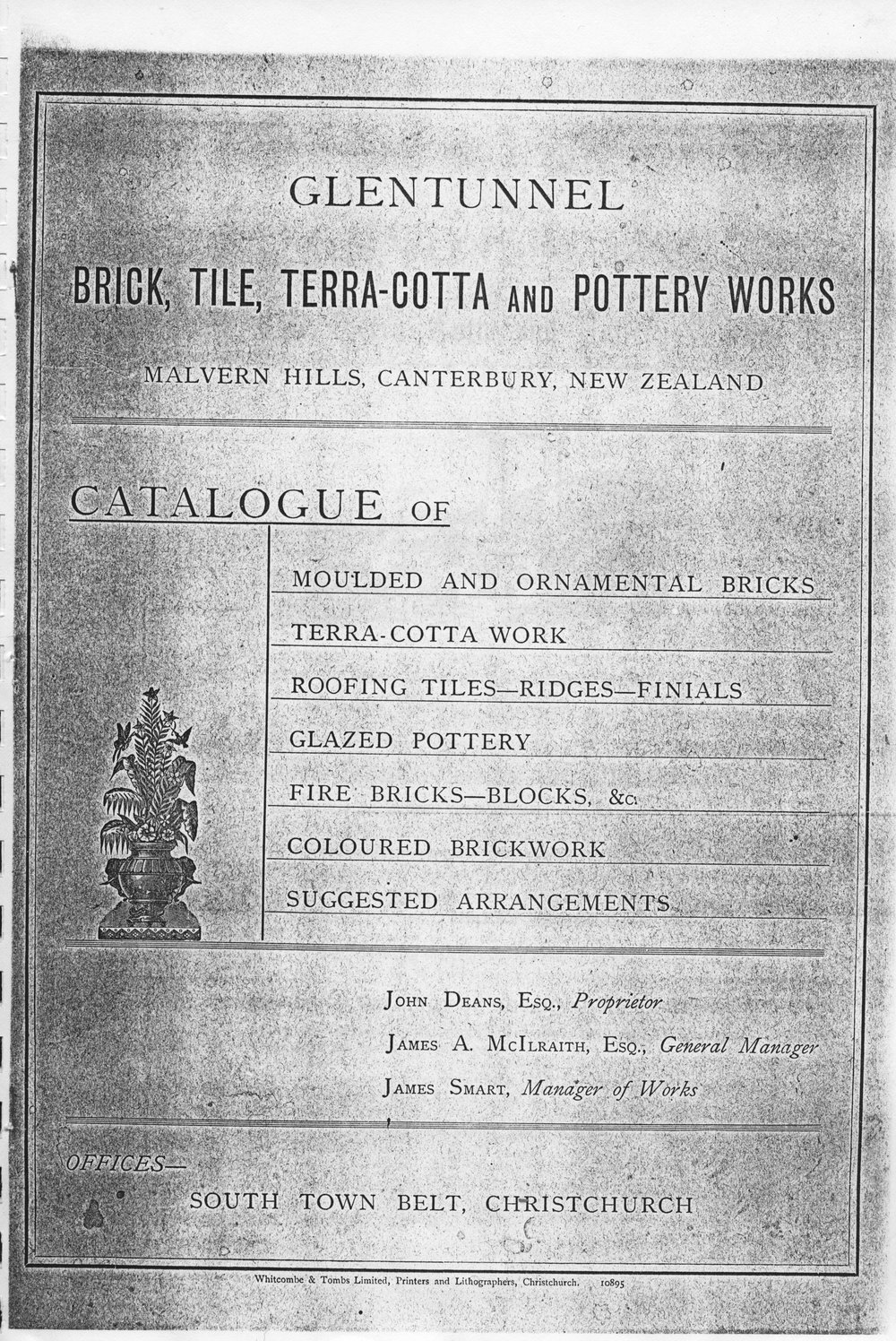 Glentunnel Brick, Tile, Terra-cotta and Pottery Works Catalogue 