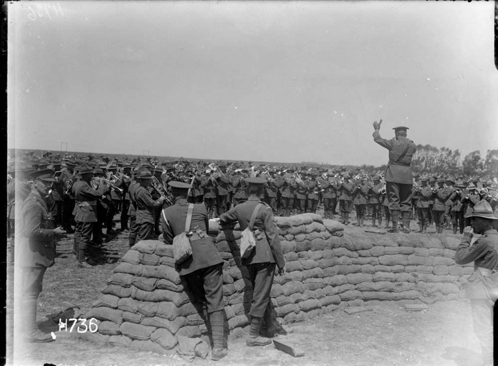 New Zealand Divisional Band Contest in France 1918