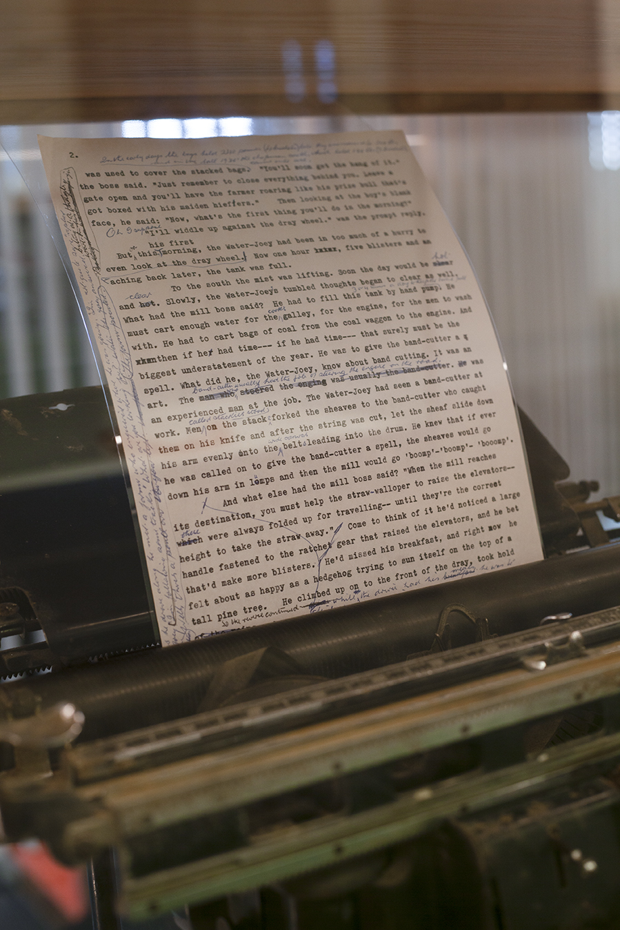 Mona Anderson's First Draft for 'A River Rules My Life'
