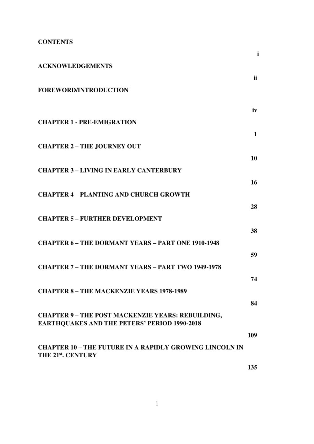 LBC: A history; Acknowledgements, Contents and Introduction 