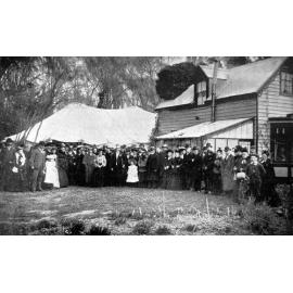 Golden Wedding of Mr and Mrs Peryman at Lavington Farm, Tai Tapu, 1903