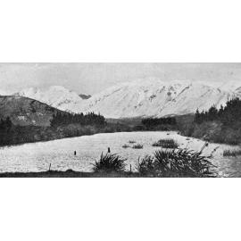 The lake on Snowdon Run 