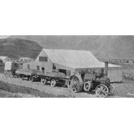 Work at the Lake Coleridge hydro-electric power station