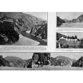 Site of a proposed dam on Waimakariri River, 1923