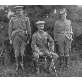 Canterbury Mounted Rifles in camp at Tai Tapu