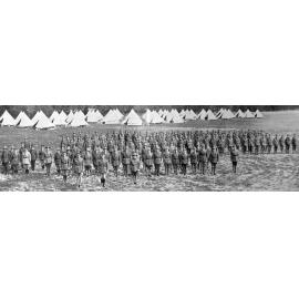 Officers and N.C.O.'s from Southern Command at Burnham