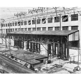 Lake Coleridge Power Station, view of the existing powerhouse