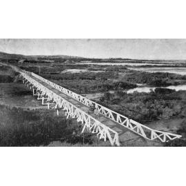 Crossing the Waikirikiri Selwyn River bridge