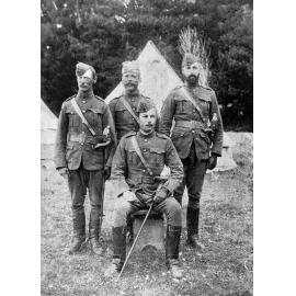 Ellesmere Guards, the Officers