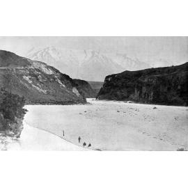 Rakaia Gorge looking west from the bridge