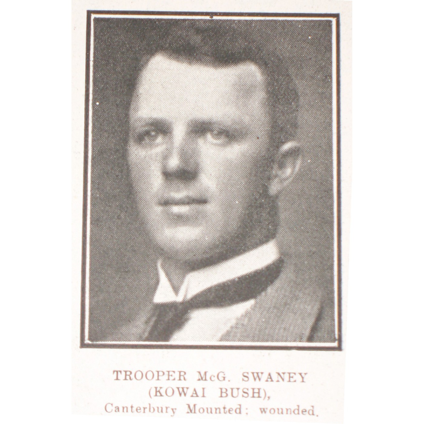 Trooper McGregor Swaney
