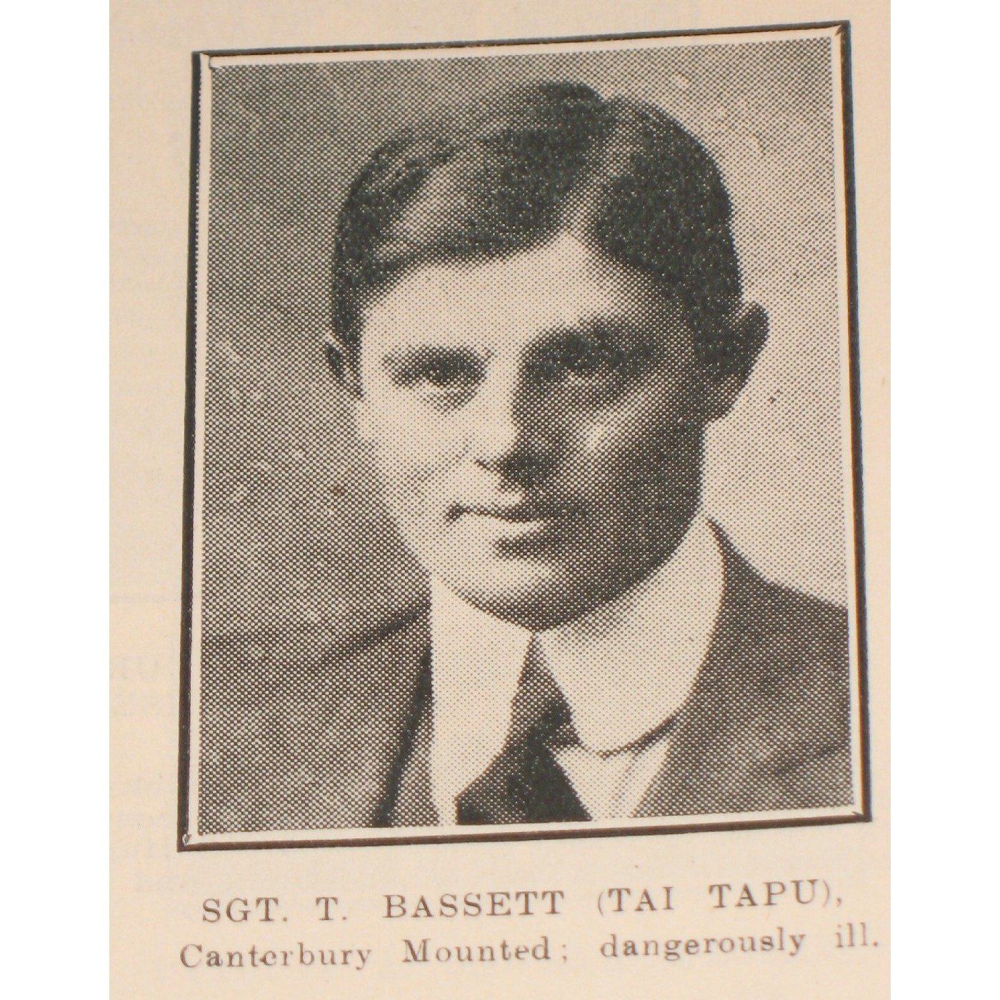 Sergeant Tom Bassett