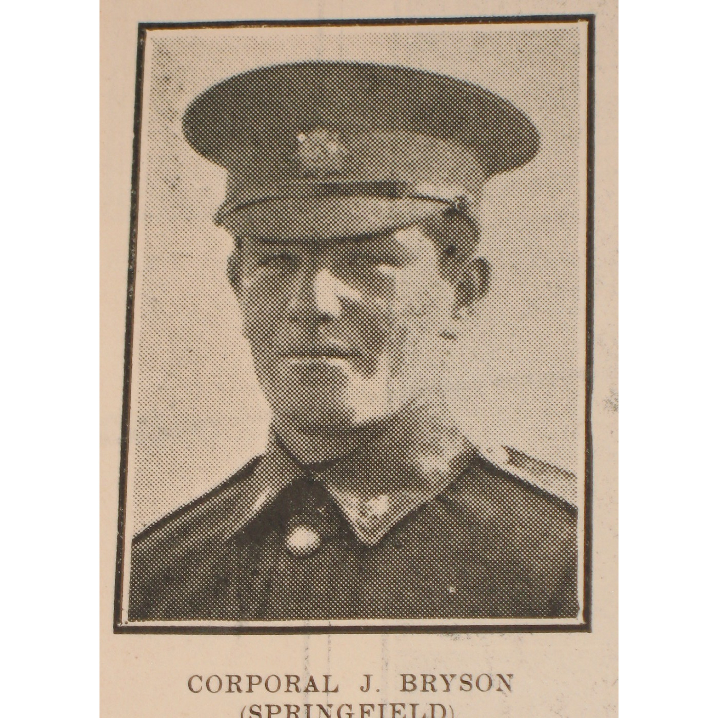 Corporal John Bryson 