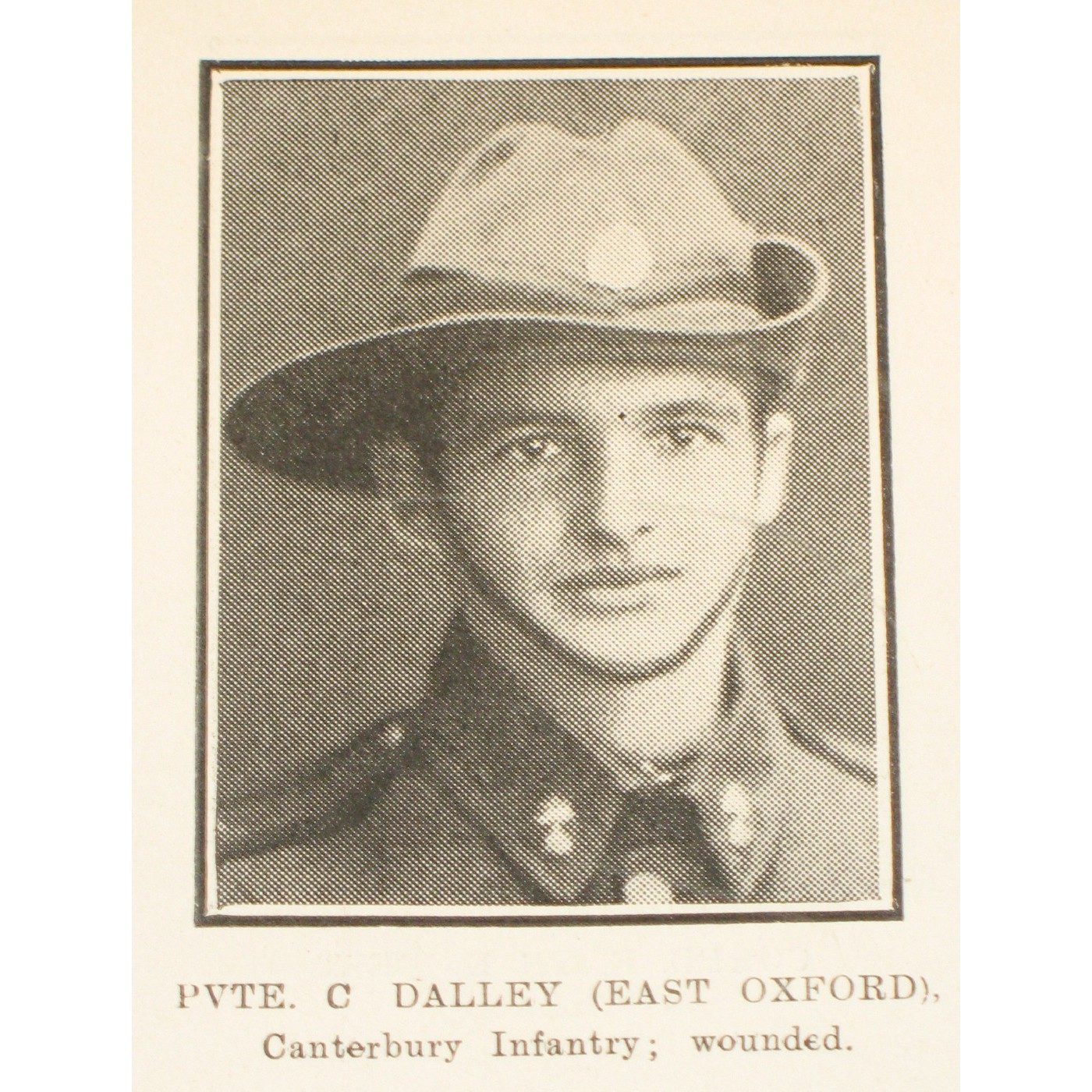 Private Clifford Dalley 