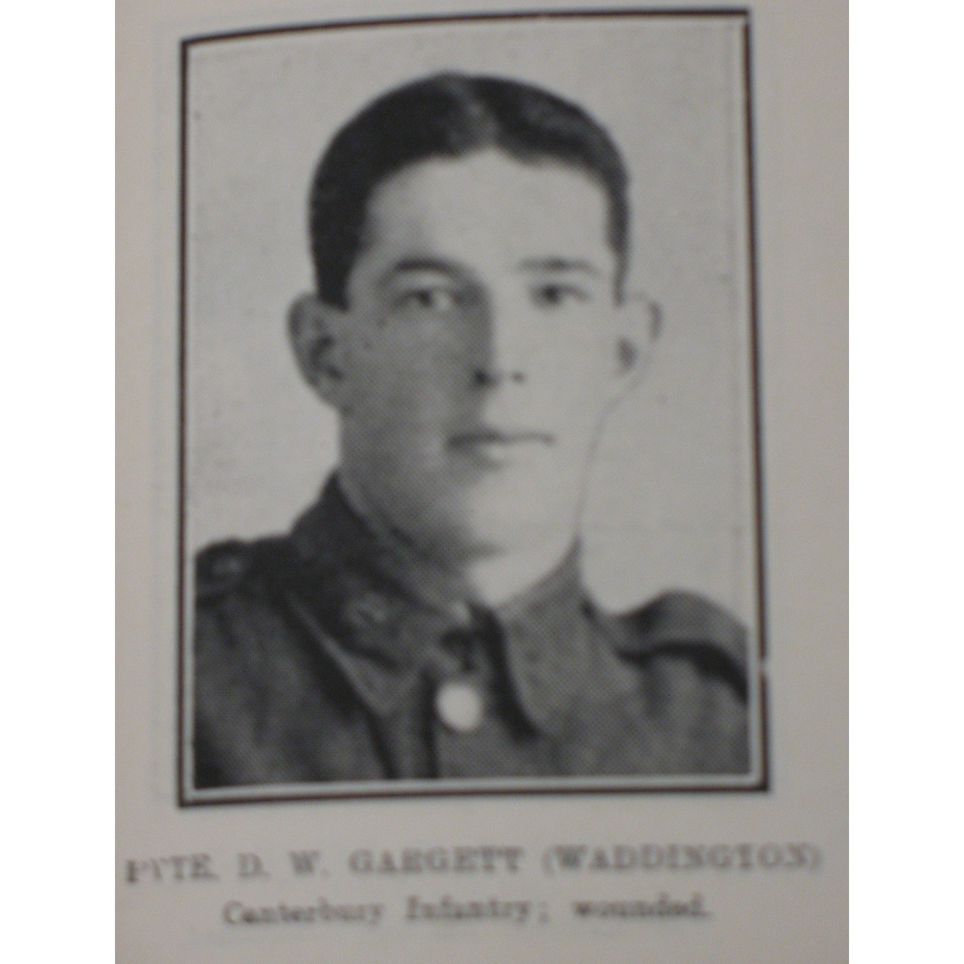 Private John William Gargett