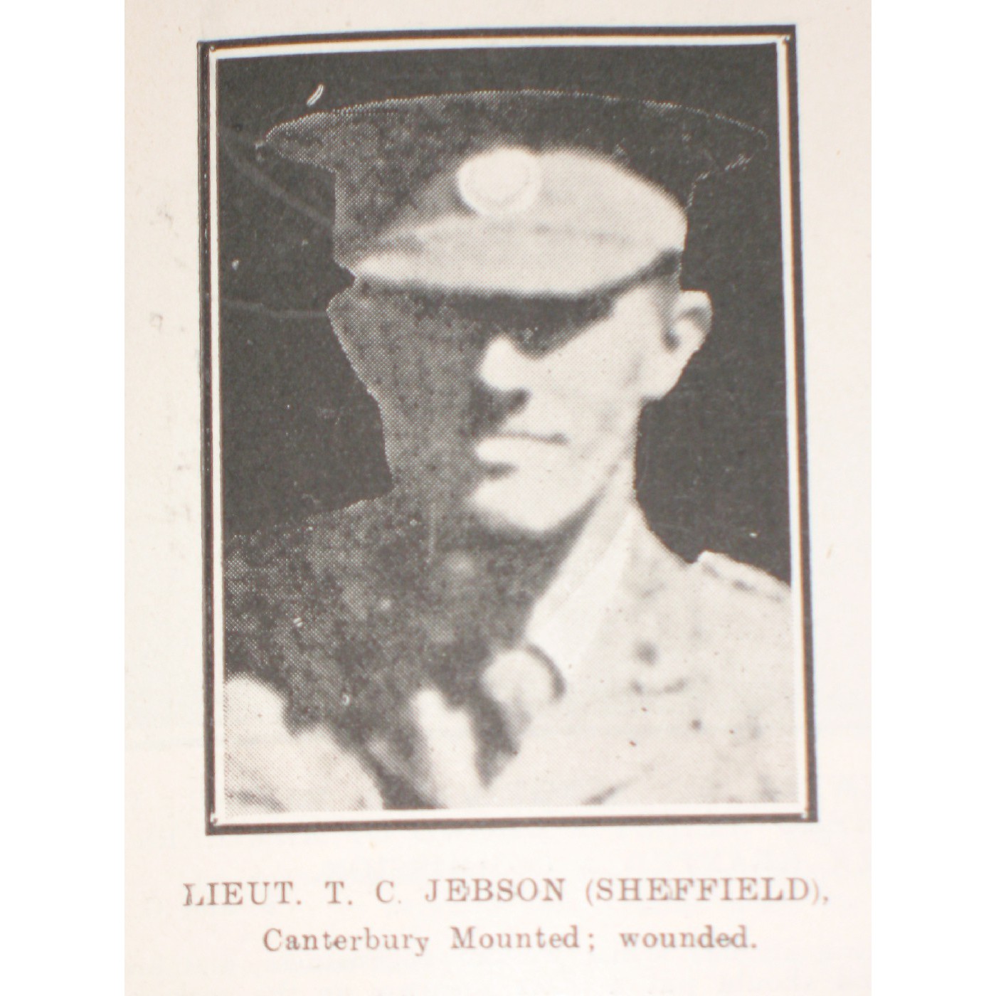 Lieutenant Thomas Cooper Jebson