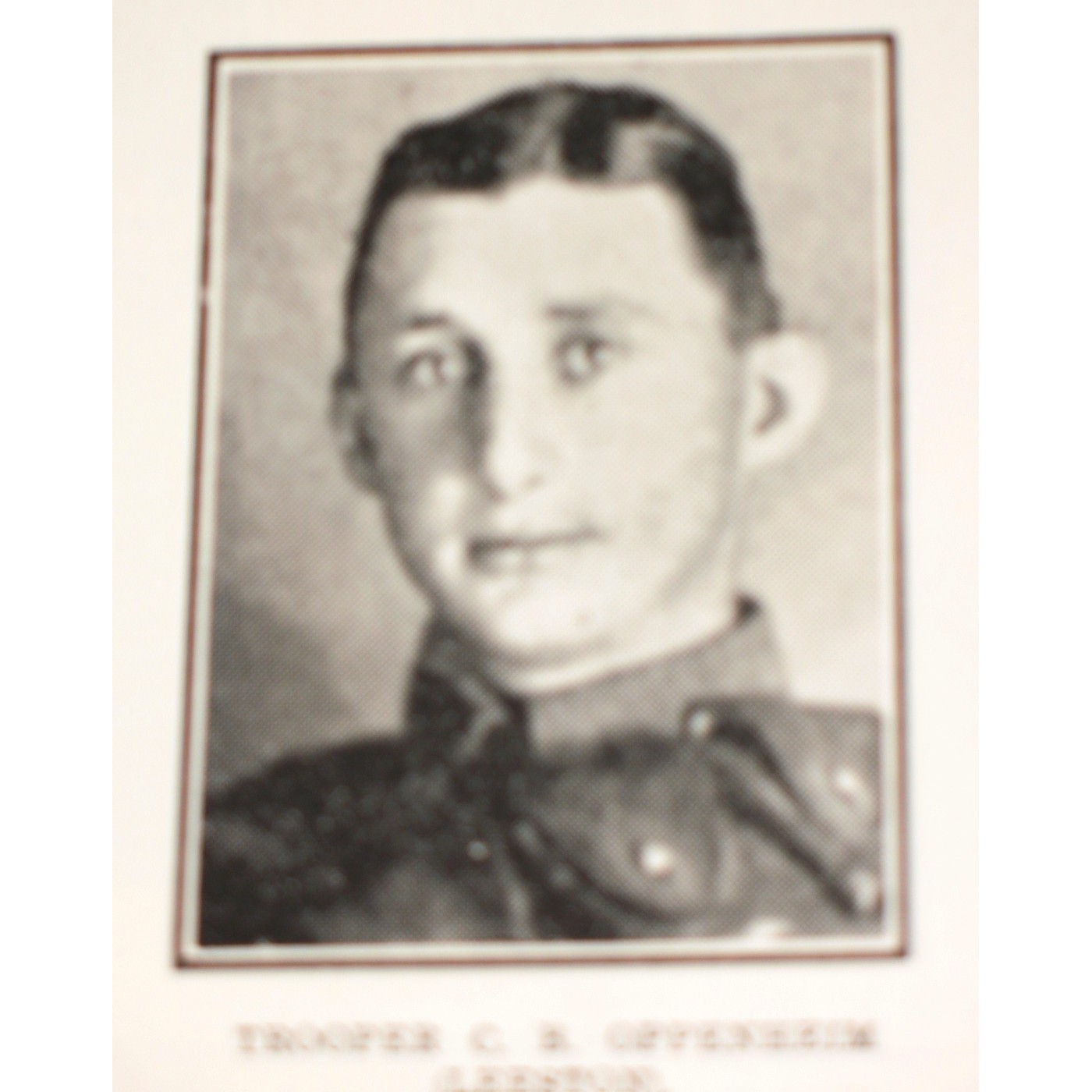 Trooper Clarence Batten Oppenheim
