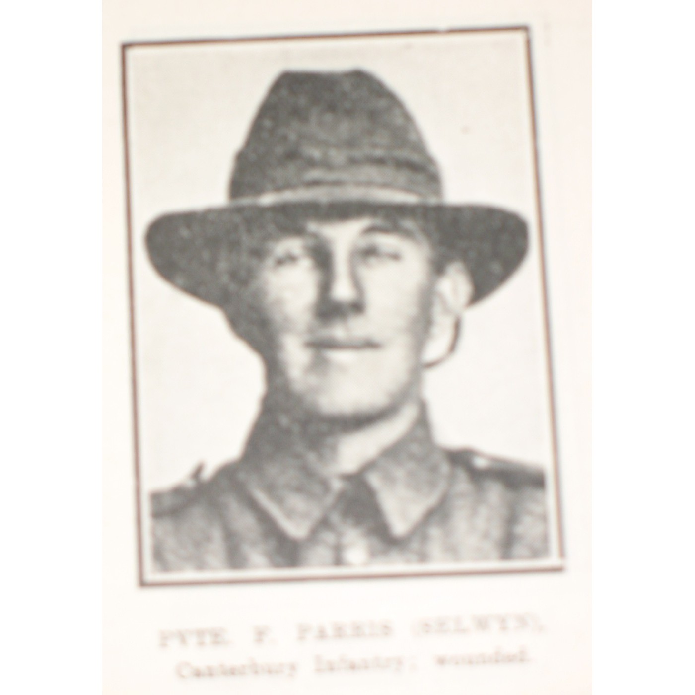 Private Fred Parris