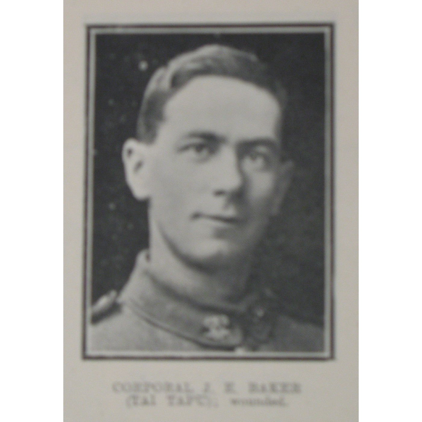 Corporal James Edward Baker 