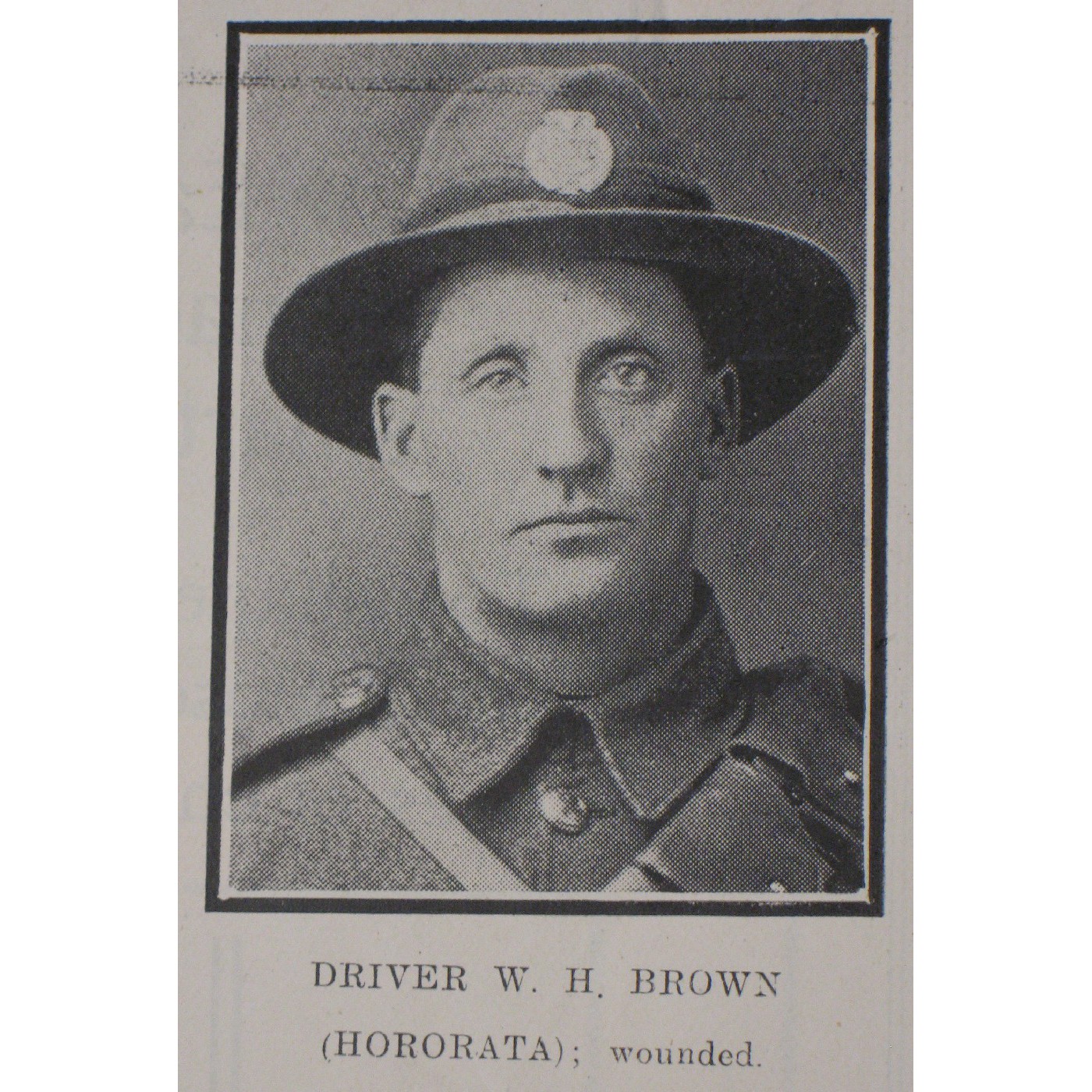 Driver William Henry Brown