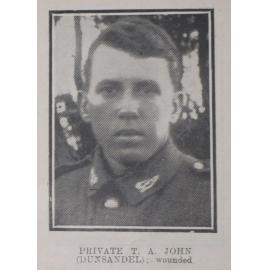 Private Thomas Antonia John