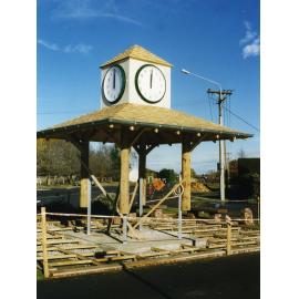 Darfield Clock Tower Under Construction