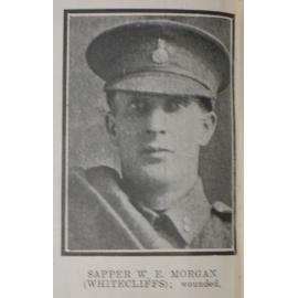 Sapper W. E. Morgan