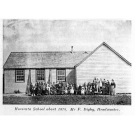 Hororata School about 1875