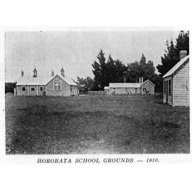 Hororāta School grounds, 1910