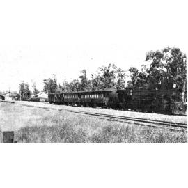 Rolleston Railway Station 1956