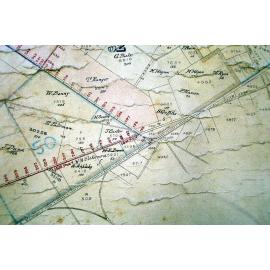 Rolleston Map, 1881