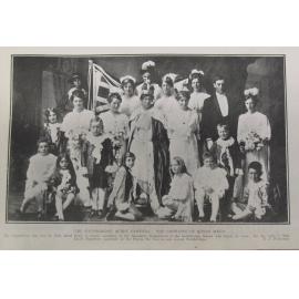 The Southbridge Queen Carnival - The crowning of Queen Maud, 1916