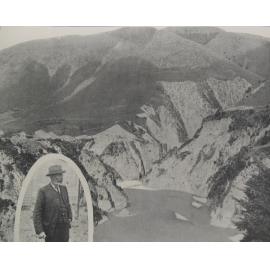 Staircase Gully viaduct and resident engineer, Mr. J. A. Wilson