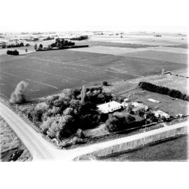 Aerial view of Weedons