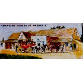 Halfway House, Weedons, cigarette card