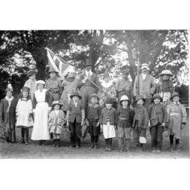 West Melton schoolchildren in fancy dress