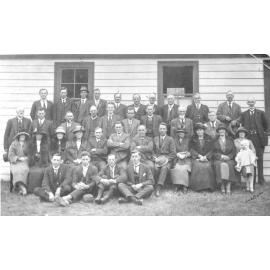 West Melton, unidentified group, 1920