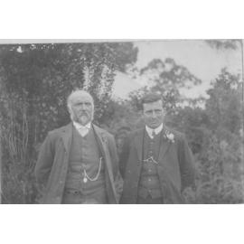 Levi Lowe and his son Levi Lowe Jnr