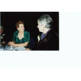 Dame Malvina Major and Dame Silvia Cartwright at Community Service Awards