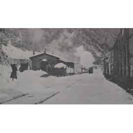 The Arthur's Pass station at the Canterbury end of the tunnel