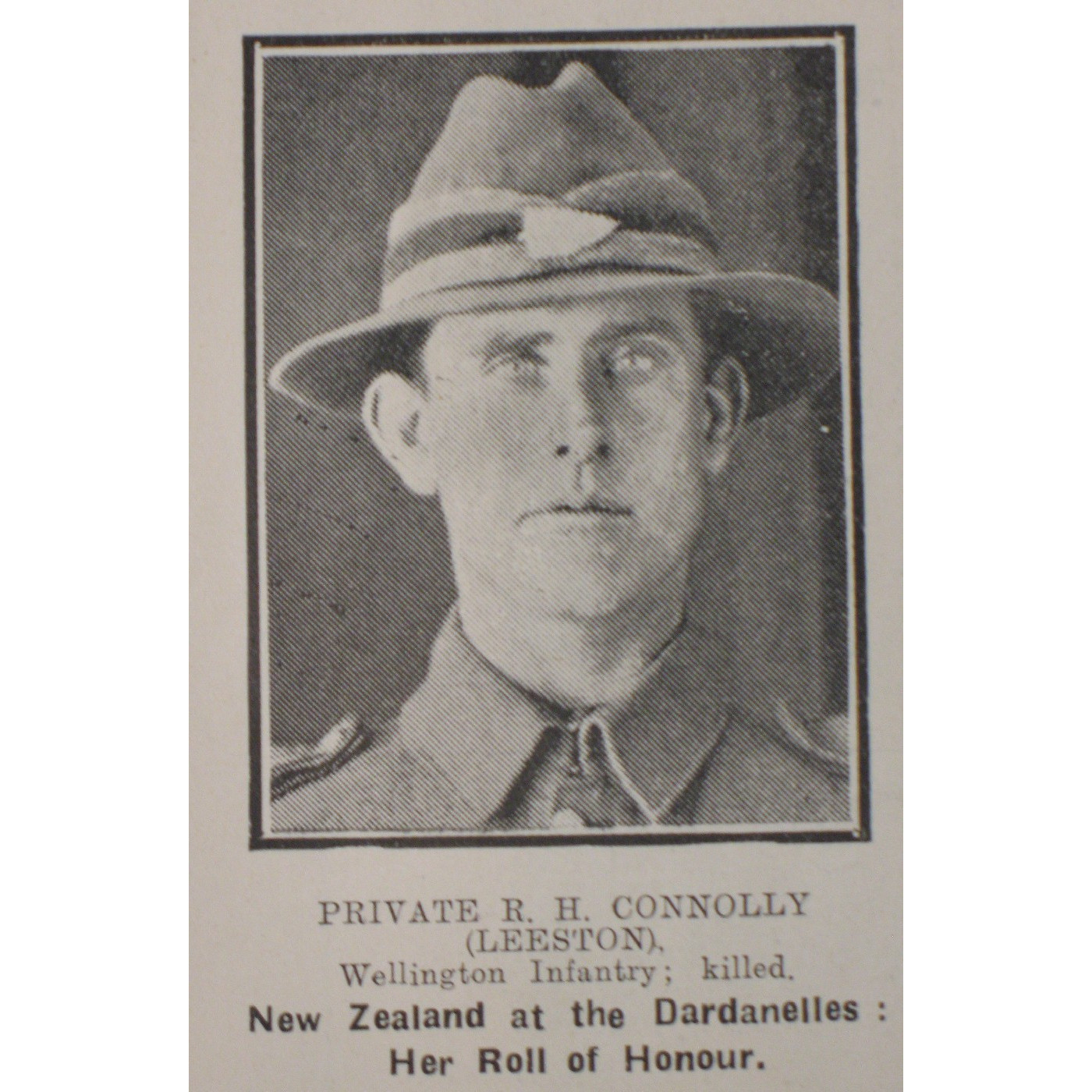 Private Robert Henry Connolly