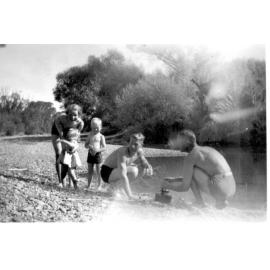 Picnic at Selwyn River, 1944