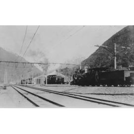 The yards at Otira Railway  