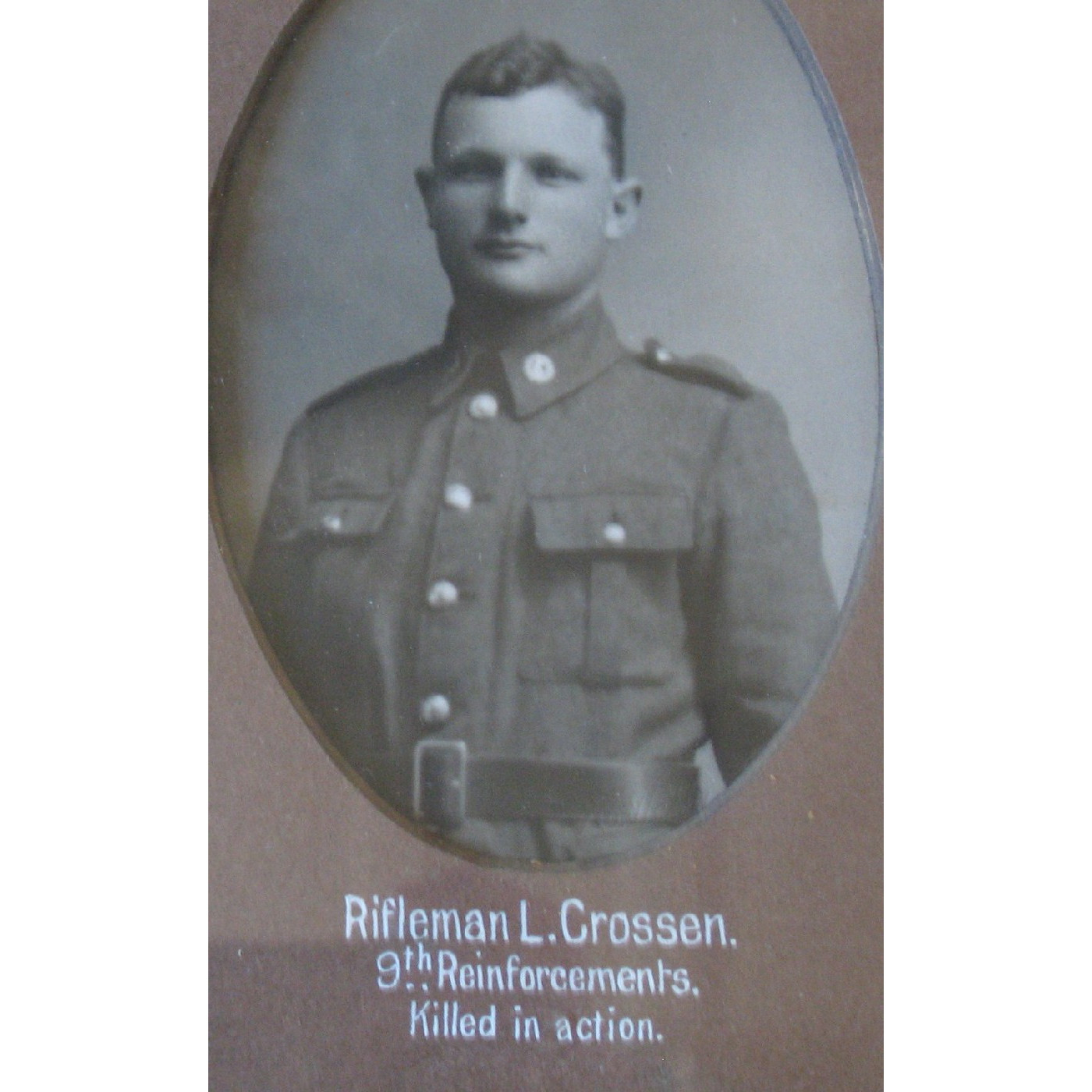 Private Leslie Crossen
