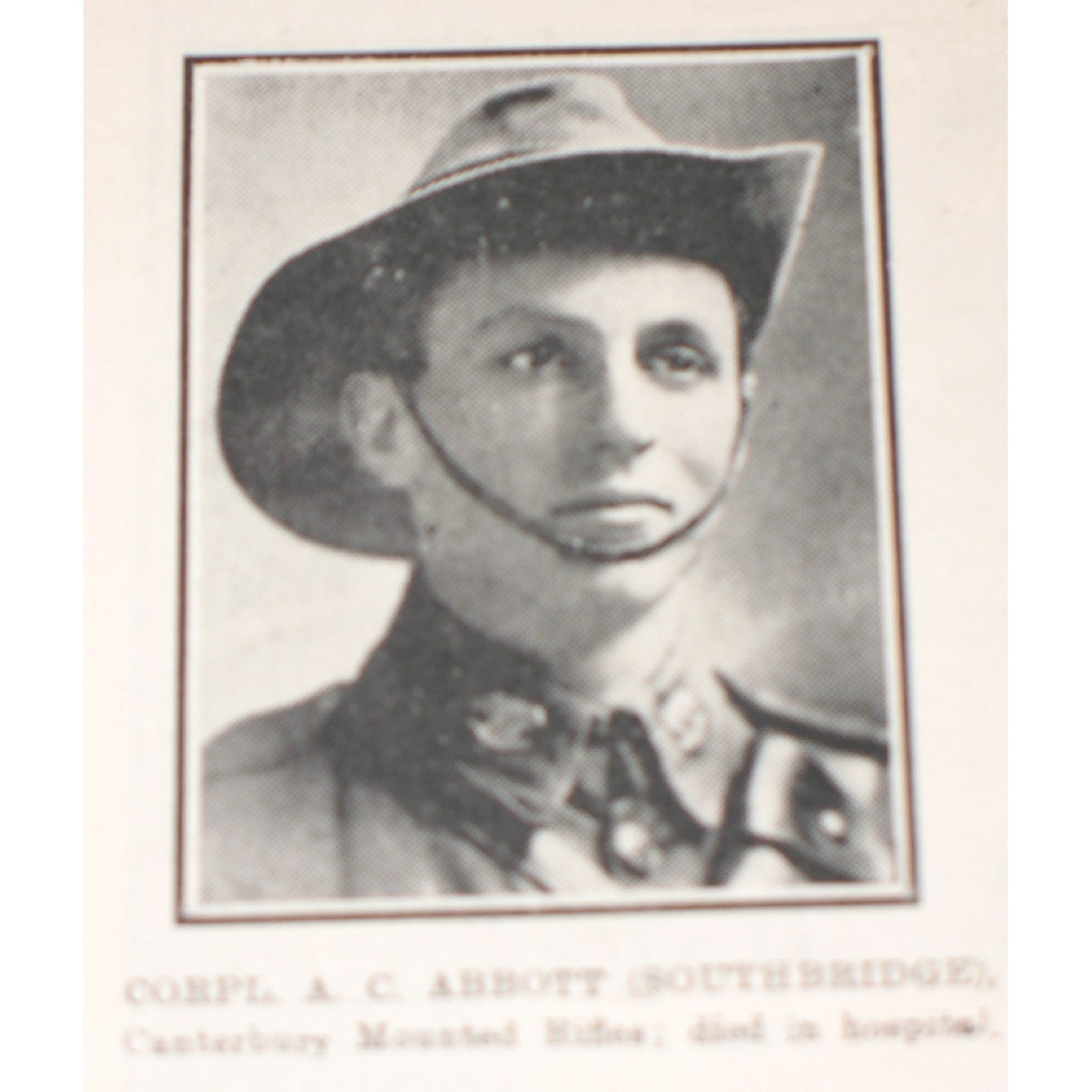 Corporal Ameral Christopher Abbott