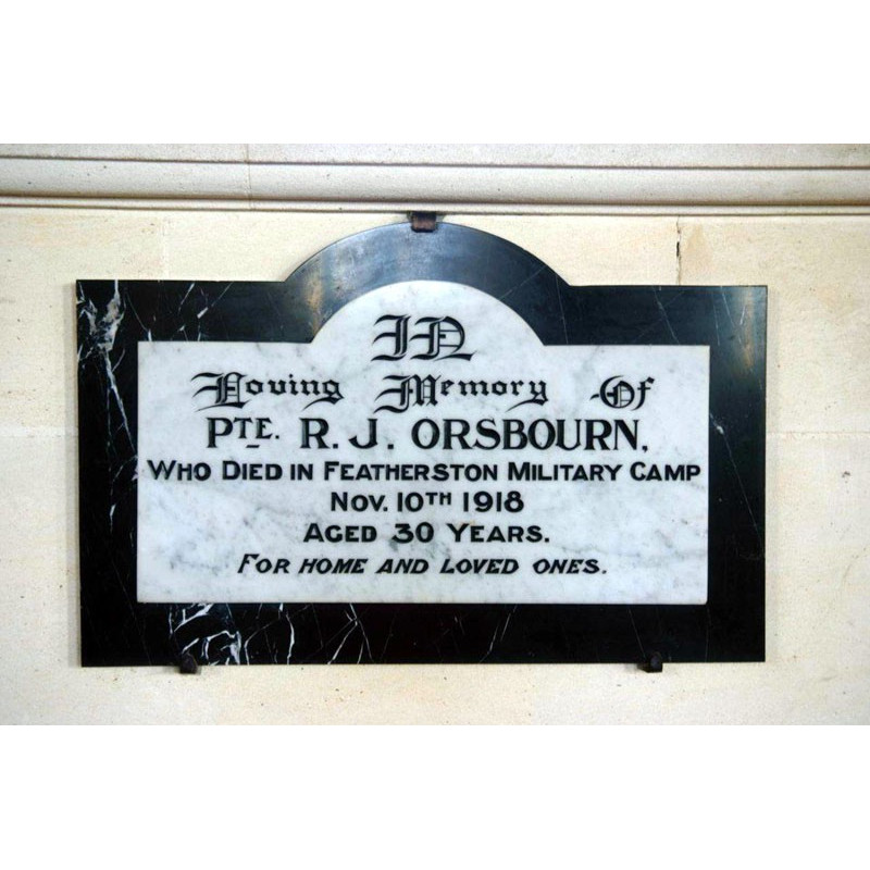 Private Robert John Orsbourn